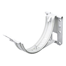 Rännkrok Ställbar 125 mm Vit Rias